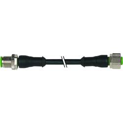 Murrelektronik 7000-40021-6140300 upravený zástrčkový konektor pro senzory - aktory M12 x 1 zástrčka, rovná, zásuvka, rovná 3.00 m Počet pólů: 4 1 ks