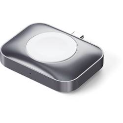 Satechi bezdrátová indukční nabíječka 5 W ST-UC2WCDM ST-UC2WCDM bílá, stříbrná