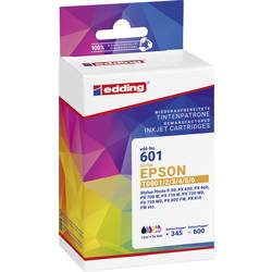 Edding Ink náhradní Epson T0807, T0801, T0802, T0803, T0804, T0805, T0806 kompatibilní kombinované balení černá, azurová, purppurová, žlutá, foto azurová, foto