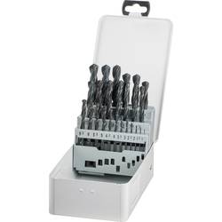 kwb 422544 HSS sada spirálových vrtáku do kovu, 25dílná, 1 mm, 13 mm, DIN 338, válcová stopka, 25 ks