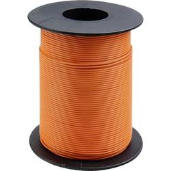 Donau Elektronik 119-17 lanko/ licna, 1 x 0.14 mm², oranžová, 100 m