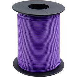 Donau Elektronik 119-16 lanko/ licna, 1 x 0.14 mm², fialová, 100 m