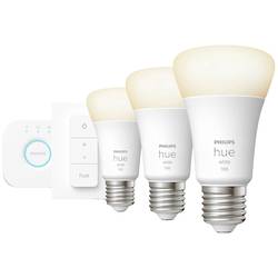 Hue LED žárovka 871951428913000 Energetická třída (EEK2021): F (A - G) Hue White E27 3er Starter Set inkl. Dimmschalter 3x1050lm 75W E27 28.5 W teplá bílá