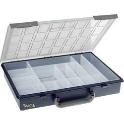 raaco Assorter 55 4x8-15 krabička na malé součástky (d x š x v) 338 x 261 x 57 mm přihrádek: 15 pevné rozčlenění Obsah 1 ks