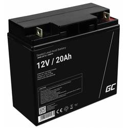Green Cell Green Cell - USV-Akku - 1 x Batterie - Sealed Lead Acid (SLA) AGM10 olověný akumulátor 12 V 20 Ah olověný se skelným rounem (š x v x h) 181 x 167 x