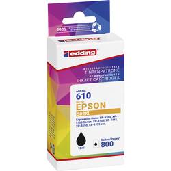 Edding Ink náhradní Epson T02W1, 502XL kompatibilní černá EDD-610 18-610-01