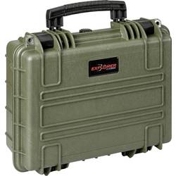 Explorer Cases 3815HL.G E green empty outdoorový kufřík, (š x v x h) 38 x 27 x 16 cm, olivově zelená , 3815HL.G E