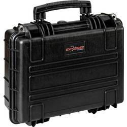 Explorer Cases 3815HL.B black with pick & pluck foam outdoorový kufřík, (š x v x h) 38 x 27 x 16 cm, černá, 3815HL.B