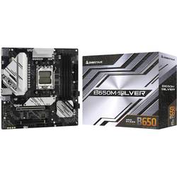 BioStar B650M-Silver (AM5) Základní deska Socket (PC) AMD AM5 Tvarový faktor Micro-ATX Čipová sada základní desky AMD® B650