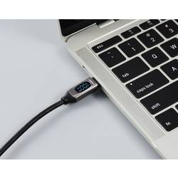Renkforce USB kabel USB 2.0 USB-C ® zástrčka, USB-C ® zástrčka 0.50 m stříbrná (metalíza) RF-6249292