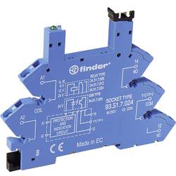 Finder 93.51.0.125 patice pro relé (d x š x v) 76 x 6.2 x 93.6 mm, 1 ks