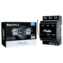 Shelly Shelly Wave PRO 3 relé na DIN lištu Z-Wave