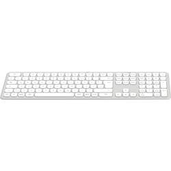 Hama WK-550 bezdrátový klávesnice německá, QWERTZ bílá tlačítka multimédií