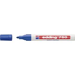 Edding 750 4-750003 popisovač na laky modrá 4 mm