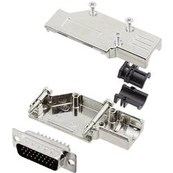encitech DCMR-FK-15-HDP26-K 6355-0066-02 sada D-SUB kolíkové lišty 90 ° Pólů: 26 pájecí kalíšek 1 sada