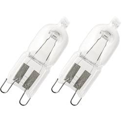 OSRAM HOMELIGHTING ECO halogenová žárovka Energetická třída (EEK2021): G (A - G) G9 43 mm 230 V 20 W teplá bílá pinová objímka stmívatelná 2 ks
