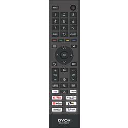 Dyon Smart 65 VX LED TV, 164 cm 65 palec, F (A - G), DVB-T2, DVB-C, DVB-S2, UHD, Smart TV, WLAN, CI+, černá