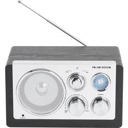 Denver TR-63B 111101000700 stolní rádio, AM, FM, AUX, černá