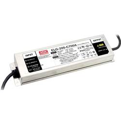 Mean Well ELG-200-C1400B-3Y LED driver konstantní proud 198.9 W 1400 mA 71 - 142 V/DC stmívací funkce 3v1 , stmívatelný, montáž na nehořlavém povrchu ,