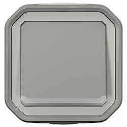 Legrand kompletní sada Na omítku, přepínač Plexo šedá 069713L 1 ks