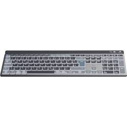 Hama Bluetooth® klávesnice německá, QWERTZ černá tlačítka multimédií