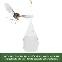 Gardigo Fliegen-Frei Glas 66900DEFR odpuzovač komárů a jiného hmyzu odstrašení (Ø x v) 100 mm x 200 mm 1 ks