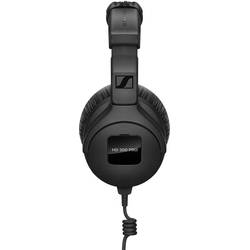 Sennheiser HD 300 Pro sluchátka uzavřená (Over Ear) kabelová černá složitelná Hi-Fi
