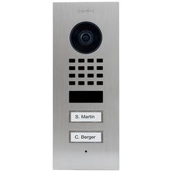 DoorBird D1102V Unterputz Wi-Fi, LAN domovní IP/video telefon venkovní jednotka, Nerezová ocel V2A (s práškovým nástřikem), 423866805