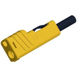 SKS Hirschmann SLS 200 laboratorní zástrčka zástrčka, rovná Ø pin: 4 mm žlutá 1 ks