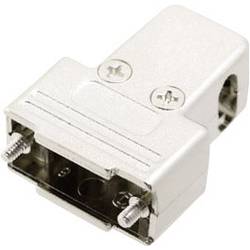 MH Connectors MHTRI-M-09-K 6550-0100-01 D-SUB pouzdro Pólů: 9 plast, pokovený 180 °, 45 °, 45 ° stříbrná 1 ks