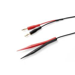 SKS Hirschmann TW 120 BAN měřicí kabel lamelová zástrčka 4 mm zkušební hroty 1.20 m černá, červená 1 ks