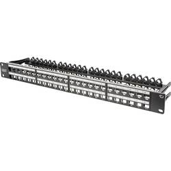 Digitus DN-91424 48 portů síťový patch panel 483 mm (19) 1 U černá neosazený