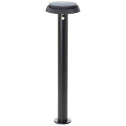 Brilliant G40432/06 Alvero venkovní solární stojanové světlo s PIR senzorem LED modul pevně vestavěné LED 4 W černá