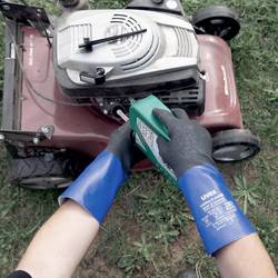 uvex 6055707 rubiflex S XG35B rukavice pro manipulaci s chemikáliemi Velikost rukavic: 7 ISO 374-1:2016/ Typ A 1 pár