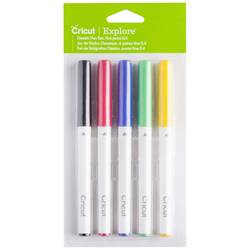 Cricut Explore/Maker Fine Point 5-Pack Classics sada pera černá, červená, modrá, zelená, žlutá