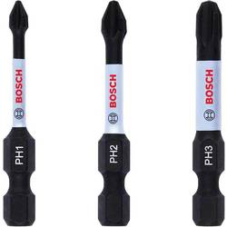 Bosch Accessories Bosch Power Tools 2608522491 křížový bit, 3dílná, křížový PH, 1/4