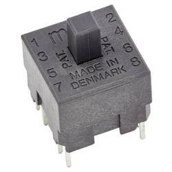MEC Unimec Series, 1540109 tlačítko, 120 V, 250 mA, 1 ks