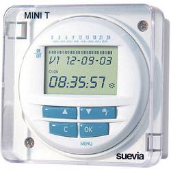 Suevia Practic Log časovač na omítku, SU251512, digitální, 1 x přepínač, 3680 W