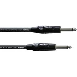 Cordial CPL 10 PP 25 jack nástroje kabel [1x jack zástrčka 6,3 mm - 1x jack zástrčka 6,3 mm] 10.00 m černá flexibilní provedení
