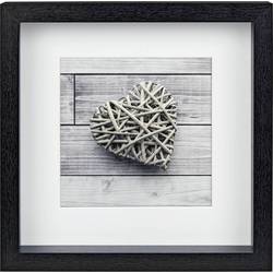Hama 00059773 vyměnitelný fotorámeček Formát papíru: 15 x 15 cm černá