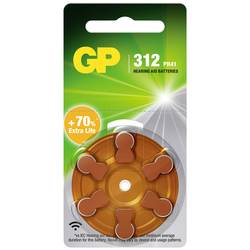 GP Baterie do naslouchátek ZA 312 1.4 V 6 ks zinko-vzduchová PR41