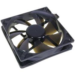 NoiseBlocker BlackSilent Pro PC větrák s krytem černá (š x v x h) 120 x 120 x 25 mm