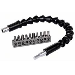 Bosch Accessories 2608522377 2608522377 sada bitů, 11dílná, plochý, křížový PZ, křížový PH, vnitřní šestihran (TX), inbus, 1/4 (6,3 mm)
