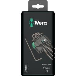 Wera 967 PKL/9 SB SiS TORX sada klíčů T 8, T 9, T 10, T 15, T 20, T 25, T 27, T 30, T 40 9dílná