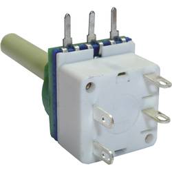 Potentiometer Service 7512, 7512 otočný potenciometr, se spínačem, Mono, 1 kΩ, 1 ks
