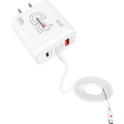 Skross Power Charger 65W PD GaN Combo+ US USB nabíječka 65 W 1x USB A , 2x USB-C® Dodávka energie vnitřní