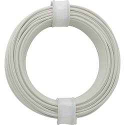 Donau Elektronik 118-5 lanko/ licna, 1 x 0.14 mm², bílá, 10 m