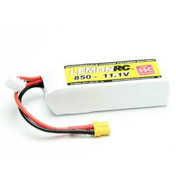 LemonRC 15707 akupack Li-Pol (modelářství), 11.1 V, 850 mAh, články 3, 35 C, Softcase, XT30