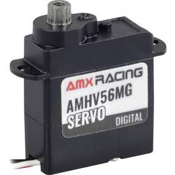 Amewi mini servo AMXRacing AMHV56MG Mini analogové servo Materiál převodovky: kov