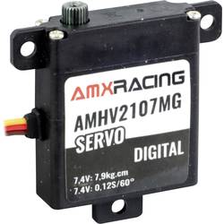 Amewi standardní servo AMXRacing AMHV2107MG Midi analogové servo Materiál převodovky: kov